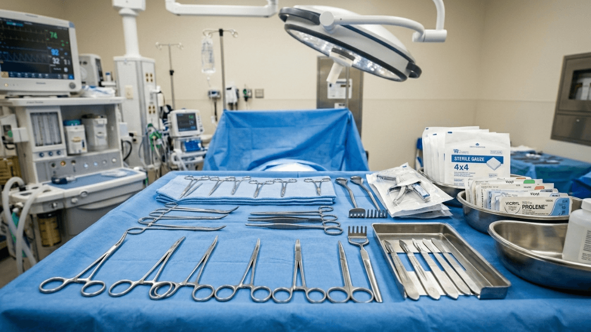 Surgery & Operating Room Equipment, Instrument & Supplies